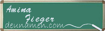Amina Fieger Visitenkarte